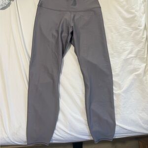 ALO Yoga Kids Charcoal Gray High-Waist Leggings